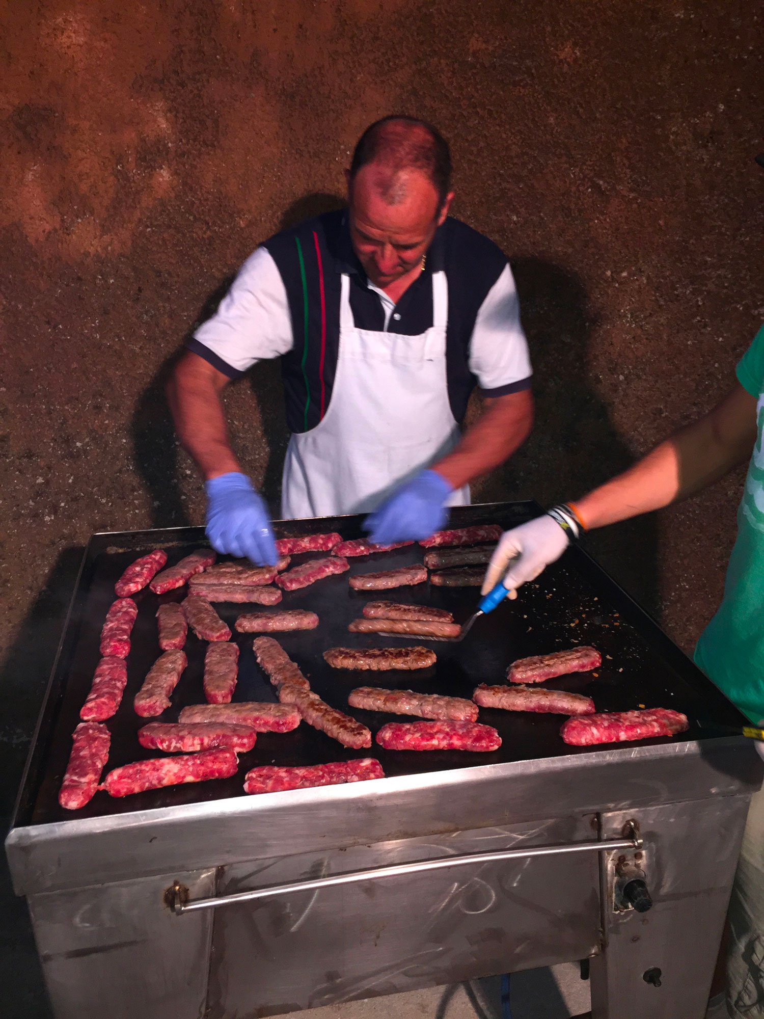 Salsicce alla griglia